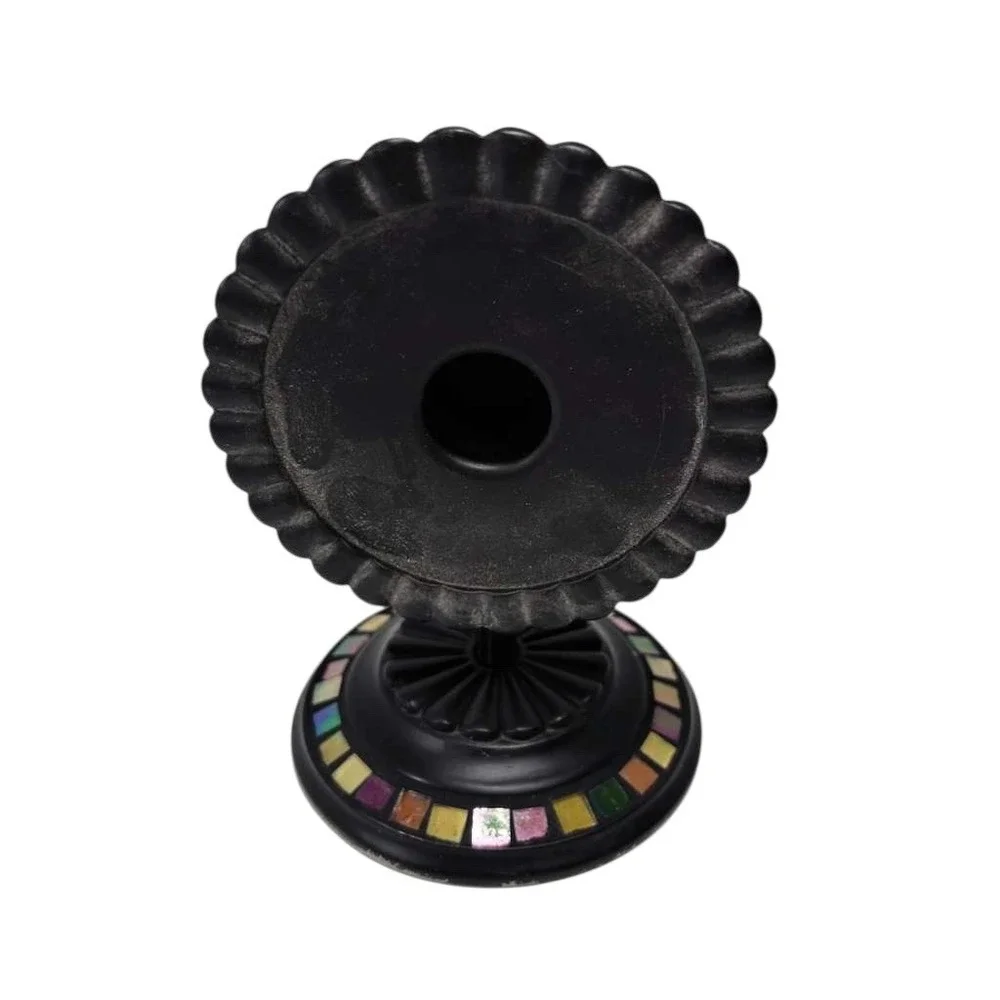 PartyLite P8698 Global Fusion Wall Sconce Peglite Taper Pillar Candle Mosaic‎ - Picture 6 of 7